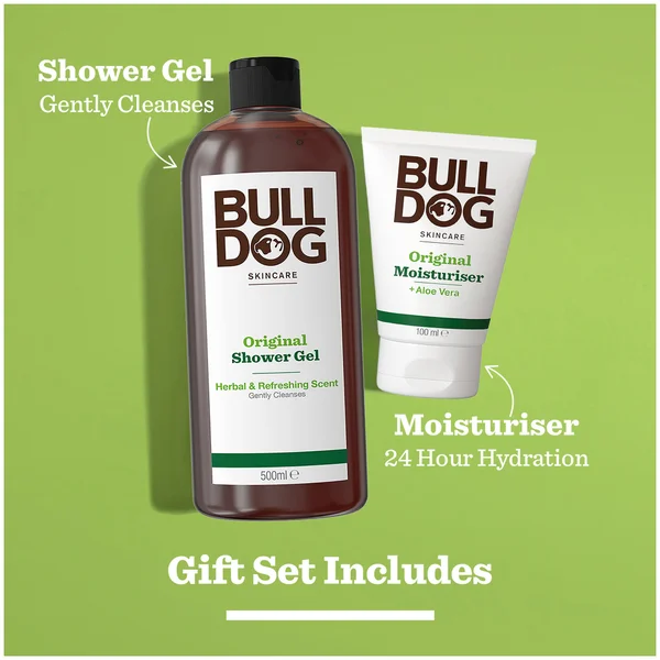 Bulldog Skincare Moisturiser & Shower Gel Duo