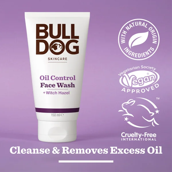Bulldog Skincare Oil Control Face Wash 150ml