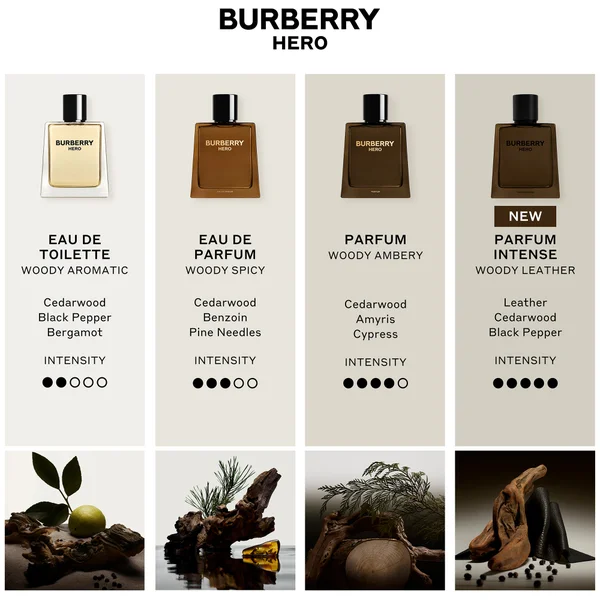 Burberry Hero Parfum Intense For Men 50ml