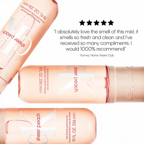 Calvin Klein Sheer Peach Body Mist 236ml