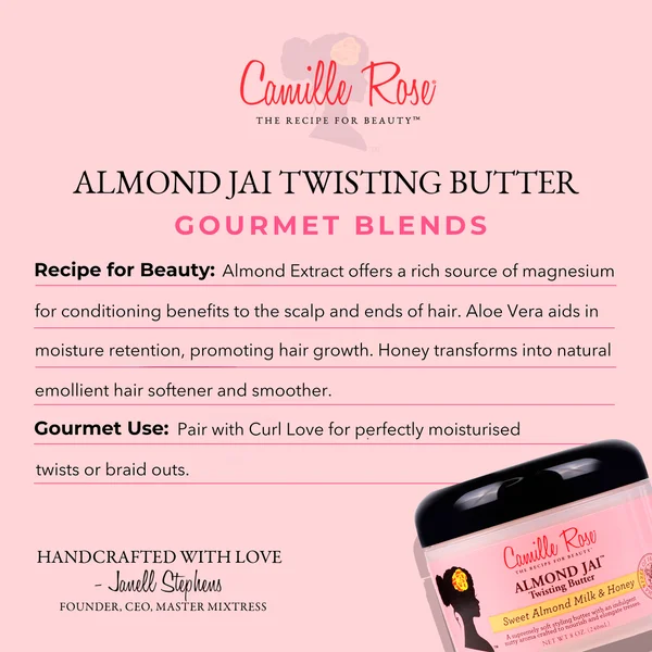 Camille Rose Almond Jai Twisting Butter 240ml