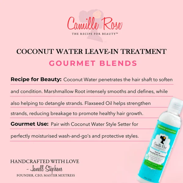 Camille Rose Coconut Water Leave-In Treatment 240ml