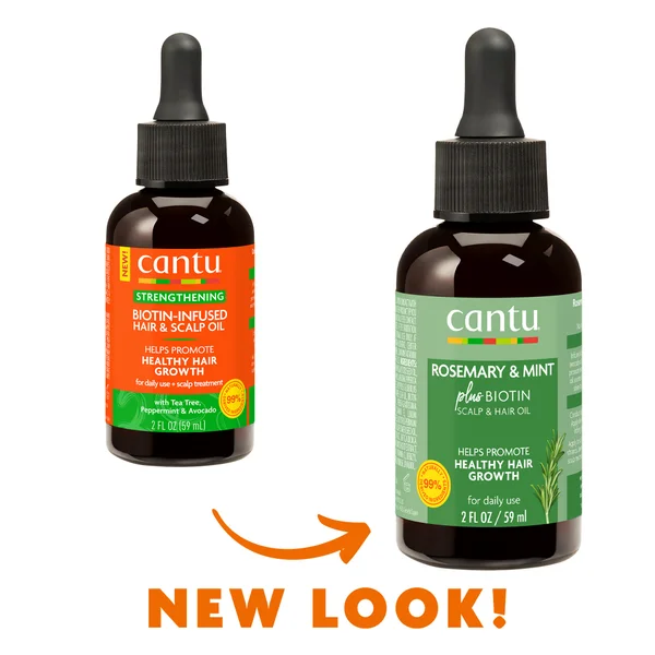 Cantu Rosemary & Mint Hair & Scalp Oil 59ml
