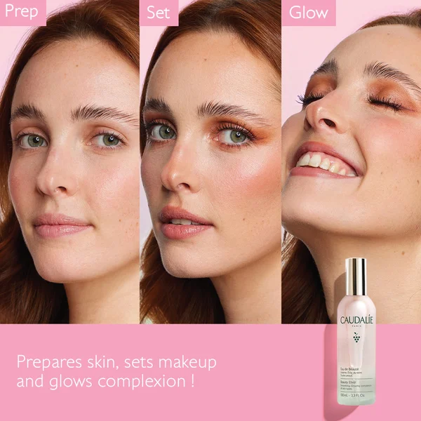 Caudalie Beauty Elixir Prep Set Glow Face Mist 100ml