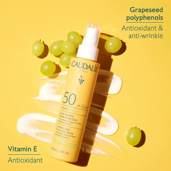 Caudalie Vinosun Protect Invisible High Protection Antioxidant Spray SPF50 150ml
