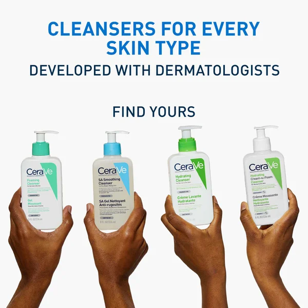 CeraVe Hydrating Cleanser With Hyaluronic Acid For Normal To Dry Skin 473ml