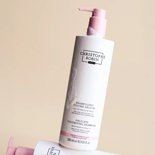 Christophe Robin Delicate Volumising Shampoo With Rose Extracts 500ml (Worth £58.00)