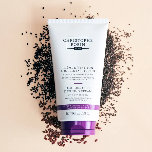 Christophe Robin New Luscious Curl Cream With Chia Seed Oil 150ml