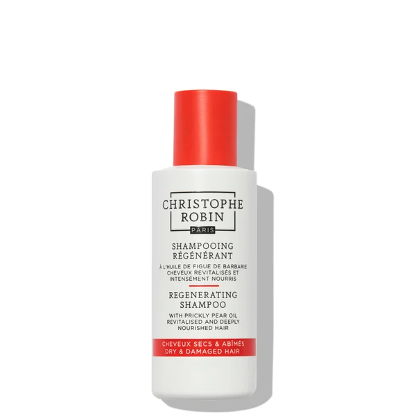 Christophe Robin New Regenerating Shampoo with Prickly Pear Oil 75ml
