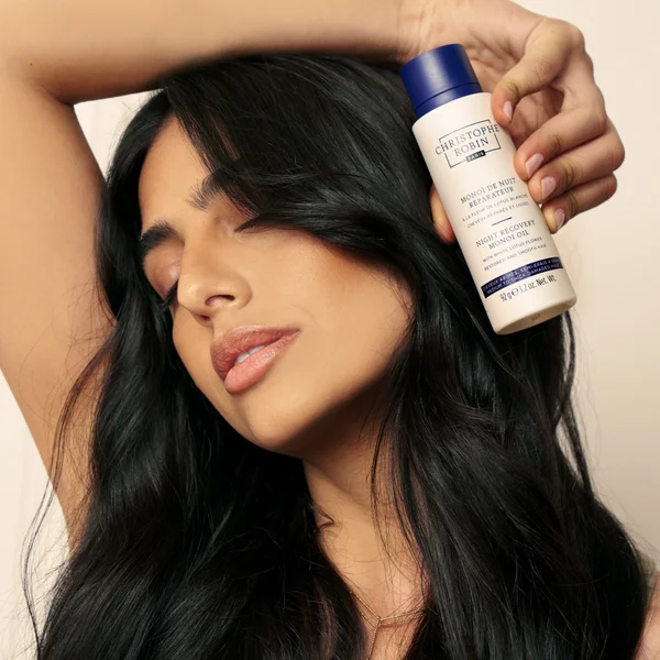 Christophe Robin Night Recovery Monoï Oil With White Lotus Flower 92ml