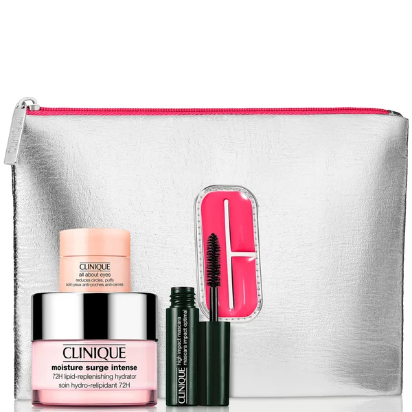 Clinique Glow And Go Bold: Skincare + Makeup Gift Set (Worth £66)