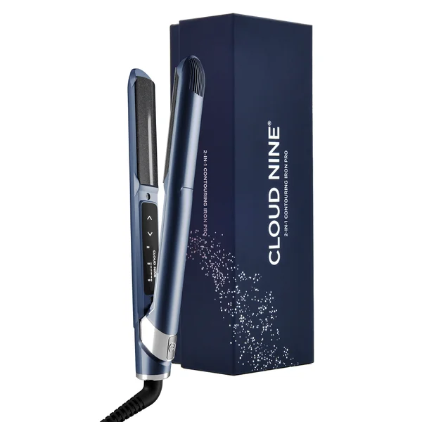 CLOUD NINE 2-in-1 Contouring Iron Pro Hair Straightener