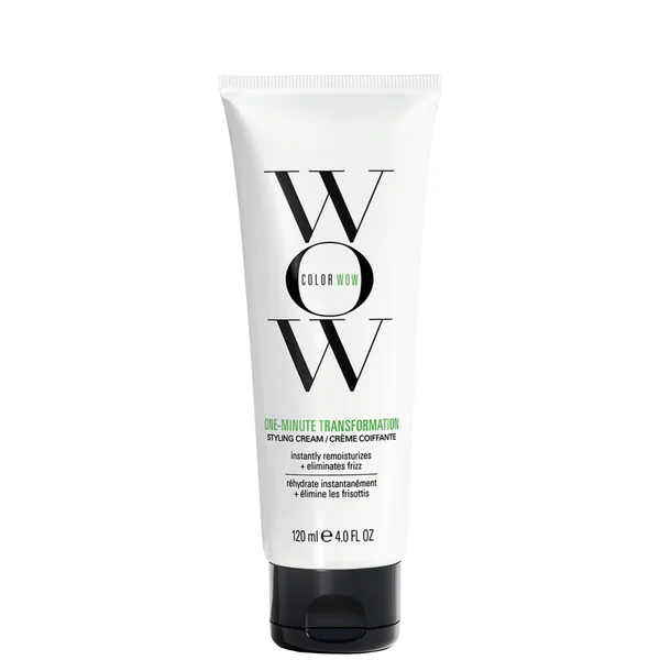 Color Wow One Minute Transformation Styling Cream. Instant Frizz Fix Smooths Tames and De-Frizzes 120ml