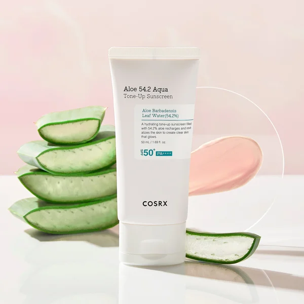 COSRX Aloe 54.2 Aqua Tone-Up Sunscreen SPF 50+ 50ml