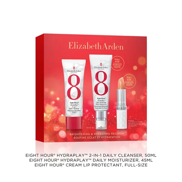 Elizabeth Arden EIGHT HOUR Moisture At Play 3-Piece Gift Set (Worth £66.80)