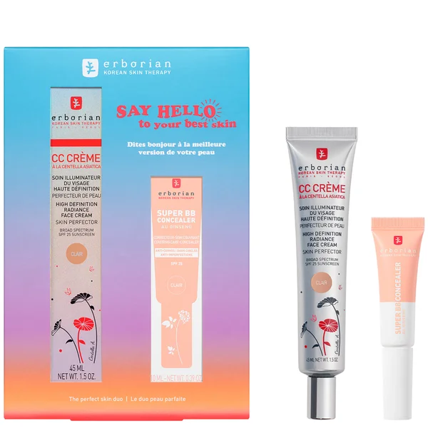 Erborian Exclusive Correct & Blur Duo (Various Shades) (Worth £52)