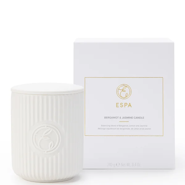 ESPA Bergamot & Jasmine Scented Candle 240g