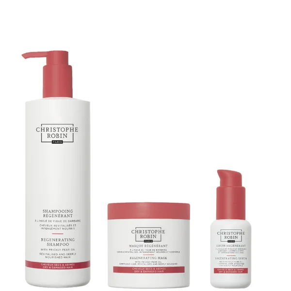 Exclusive Christophe Robin Regenerating Regimen Bundle (Worth £131.00)