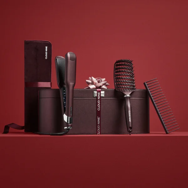 Exclusive CLOUD NINE The Dark Burgundy Wide Iron Lux