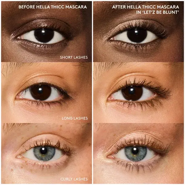 Fenty Beauty Hella Thicc Volumising Mascara- Let'z Be Blunt 10ml