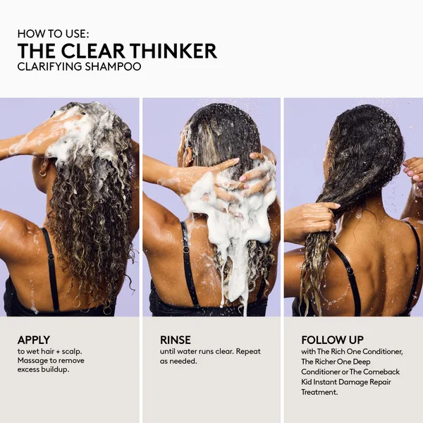 Fenty Hair Mini Clear Thinker Clarifying Shampoo 90ml