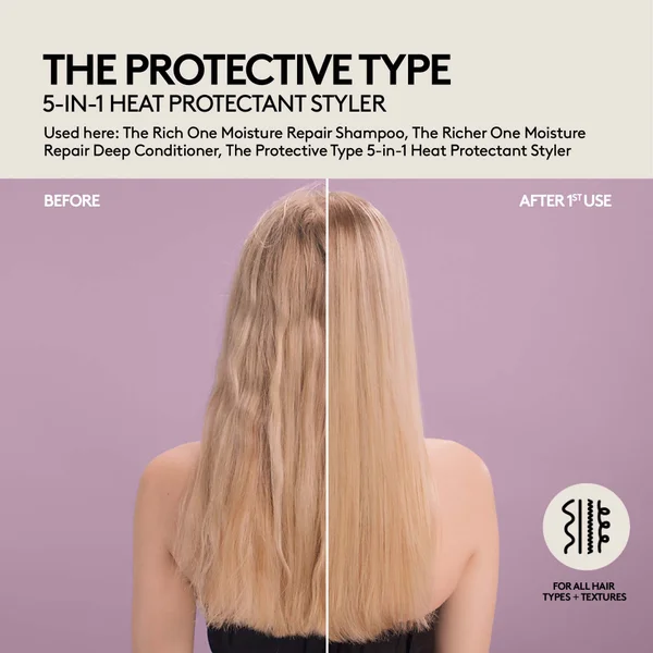Fenty Hair The Protective Type 5-In-1 Heat Protectant Styler Mini 90ml