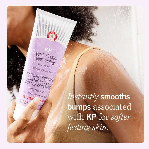 First Aid Beauty KP Bump Eraser Body Scrub With 10% AHA 226g