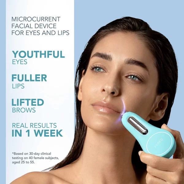FOREO BEAR 2 Facial Toning Device For Eyes And Lips - Arctic Blue