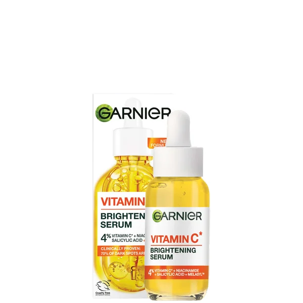 Garnier 3.5% Vitamin C Niacinamide Salicylic Acid Brightening and Anti Dark Spot Serum 30ml