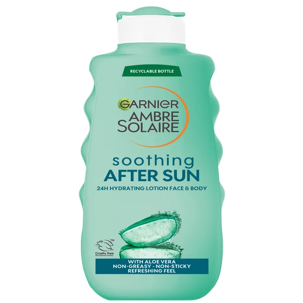 Garnier Ambre Solaire After Sun Lotion For Face & Body With Aloe Vera 175ml