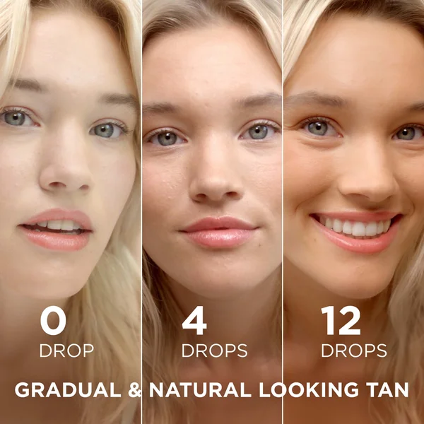 Garnier Ambre Solaire Natural Bronzer Self-Tan Face Drops 30ml