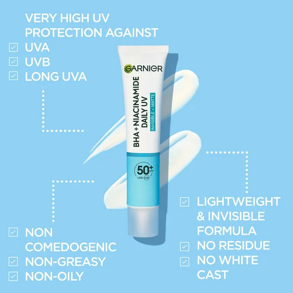 Garnier BHA + Niacinamide Daily UV 50ml