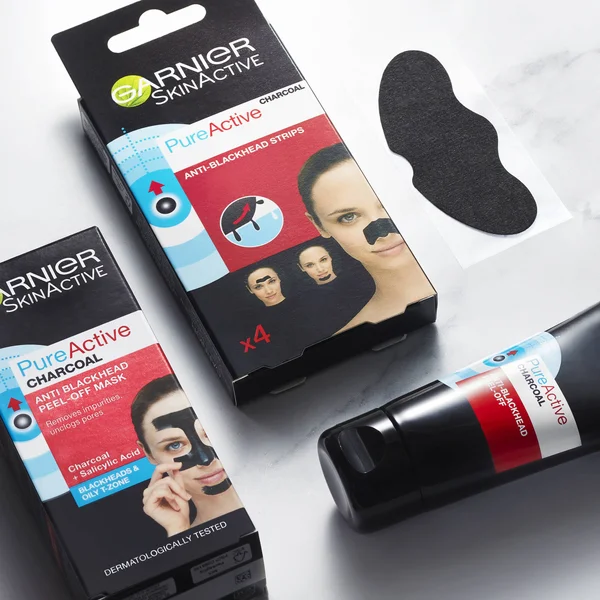 Garnier Pure Active Intensive Anti Blackhead Charcoal Nose Strips
