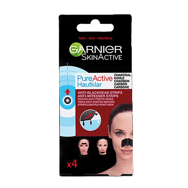 Garnier Pure Active Intensive Anti Blackhead Charcoal Nose Strips