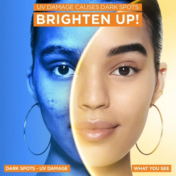 Garnier Vitamin C Brightening Serum & Glow UV Fluid SPF 50+ Face Duo Set