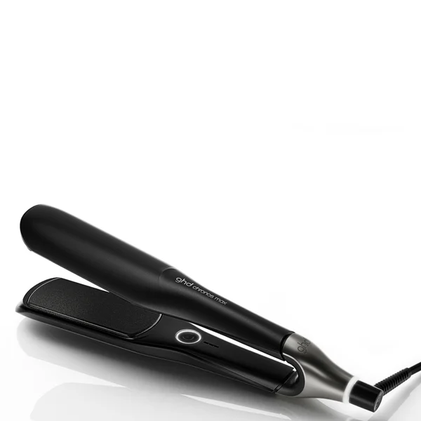 ghd Chronos Max Wide Plate Hair Straightener Black