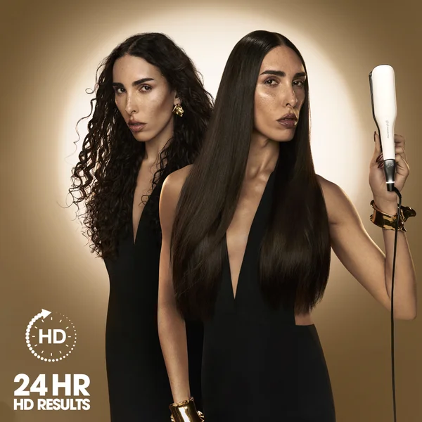 Ghd Chronos Max Wide Plate Hair Straightener White