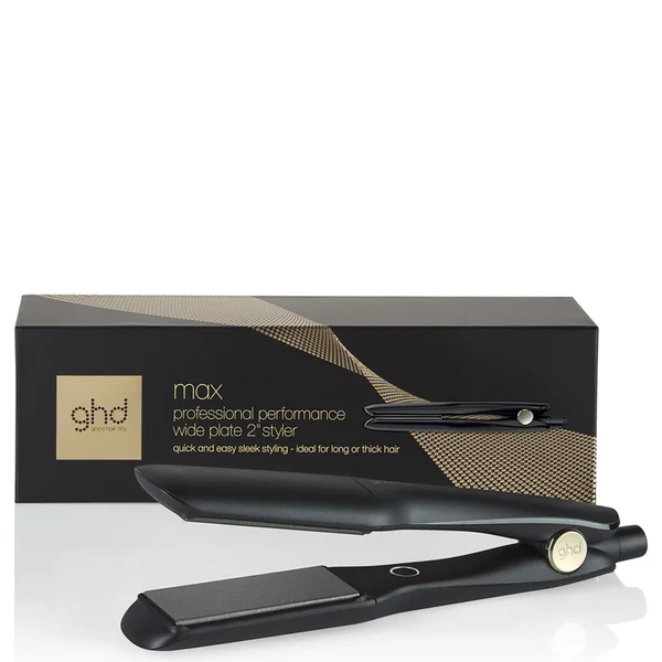 Ghd Max Wide Plate Hair Straightener - Black