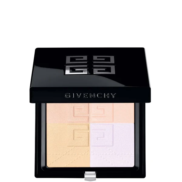 Givenchy Prisme Libre Pressed 4-Colour Pressed Powder & Skin Perfecto Fluid UV SPF Protector Bundle (Various Shades)