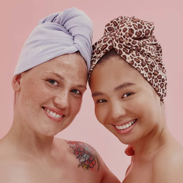 GLOV® Ultra–Absorbent Hair Towel Wrap - Original White