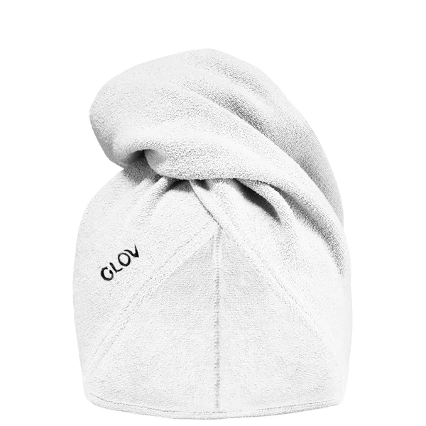 GLOV® Ultra–Absorbent Hair Towel Wrap - Original White