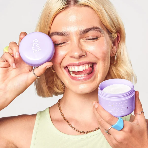 Glow Hub Purify & Brighten Pore Rescue Toning Pads 35pk