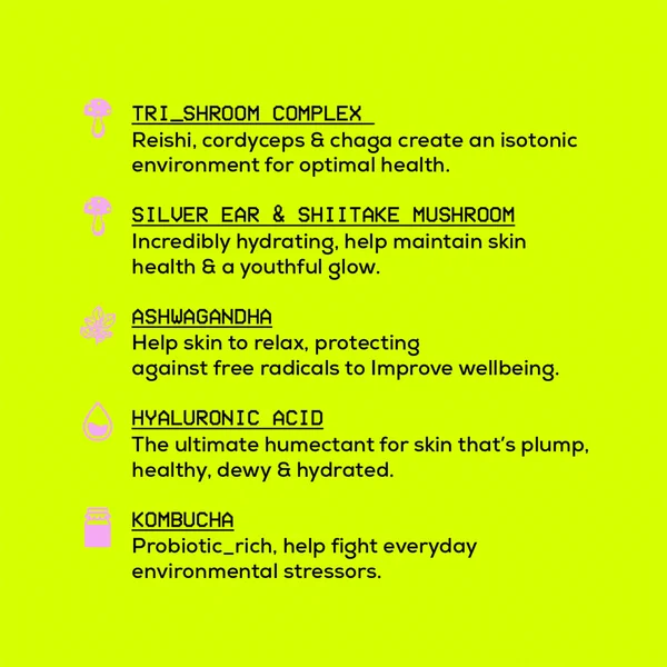 Glow Hub Shroom Skin Trip Treatment Lotion 45ml