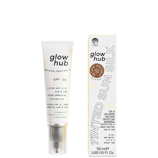 Glow Hub Tinted Sun Silk SPF 30 50ml (Various Shades)