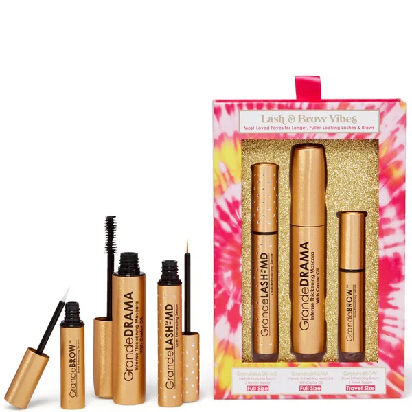 Grande Cosmetics Lash and Brow Vibes (Worth £121)