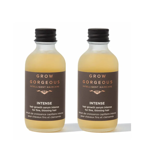 Grow Gorgeous Hair Growth Serum Intense Duo 2 x 60ml (Worth £90.00)