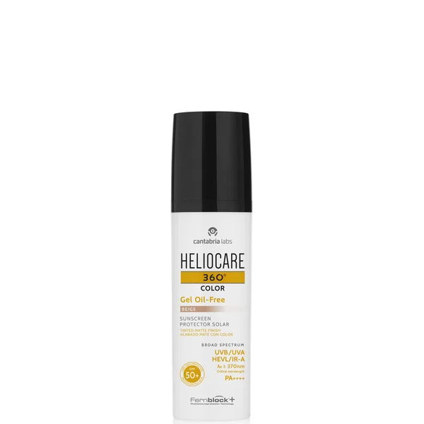 Heliocare 360° Color Gel Oil-Free Sunscreen Protector Beige SPF 50+ 50ml
