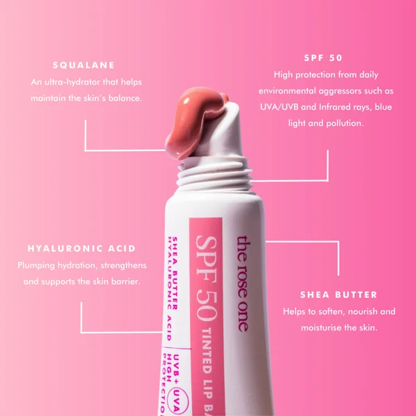 Hello Sunday Tinted Lip Balm SPF50 15ml - Mauve