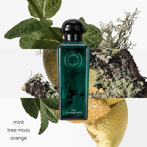 Hermes Eau D'Orange Verte Eau De Cologne Spray 50ml