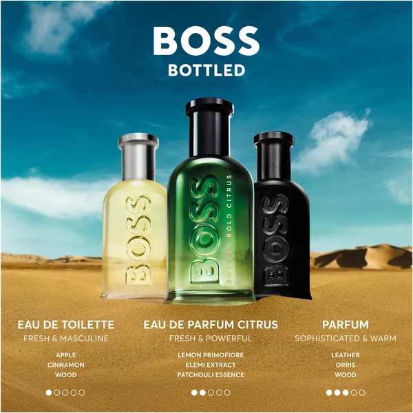 HUGO BOSS BOSS Bottled Bold Citrus Eau De Parfum 50ml